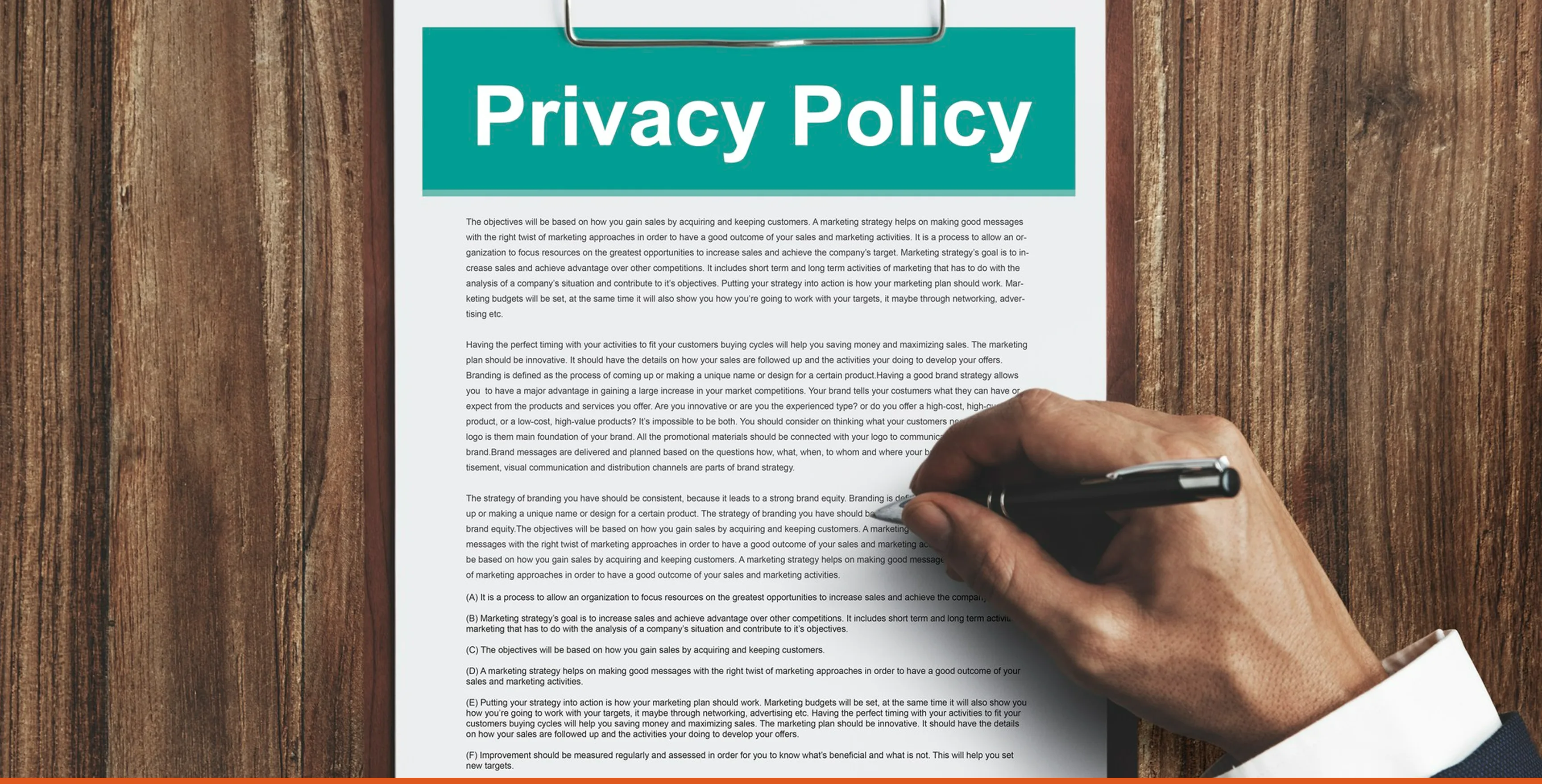 Company Policies hero background